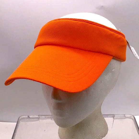 🌼3/$12🌼BUNDLE DEAL! Oragne Sun Visor Hat - Picture 1 of 5